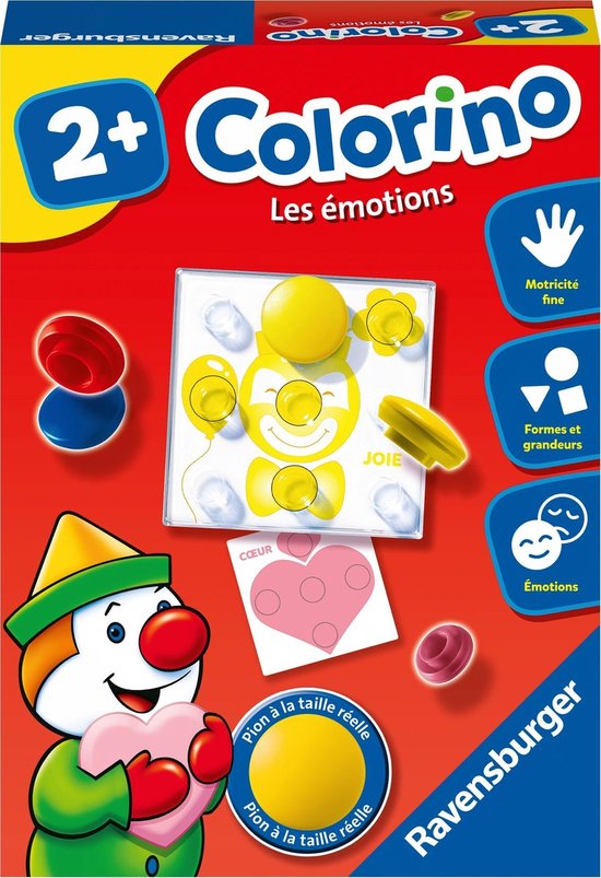 Jeu Éducatif pour enfants Ravensburger Colorino - Emotions (FR), Jeux