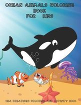 Ocean Animals Coloring Book For Kids