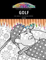 Golf: AN ADULT COLORING BOOK