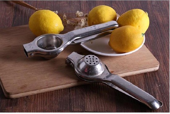 Citruspers - Limoenpers - Citroenpers - Sinaasappelpers - RVS - Handmatig - Handpers - Handcitruspers - Fruitpers - Limoenknijper - Citruspersen met hendel - Juicer - Quality King van Quality King — afbeelding 4