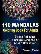 110 Mandalas coloring book for adults