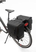 New Looxs Nova Racktime Afneembare Dubbele Fietstas - 32 liter - Zwart