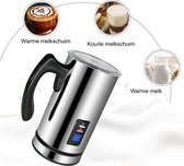 Elektrische Melkopschuimer - Melk heater - Creamer - Warme en koude melkopschuimer - Latte Cappuccino & Chocomelk