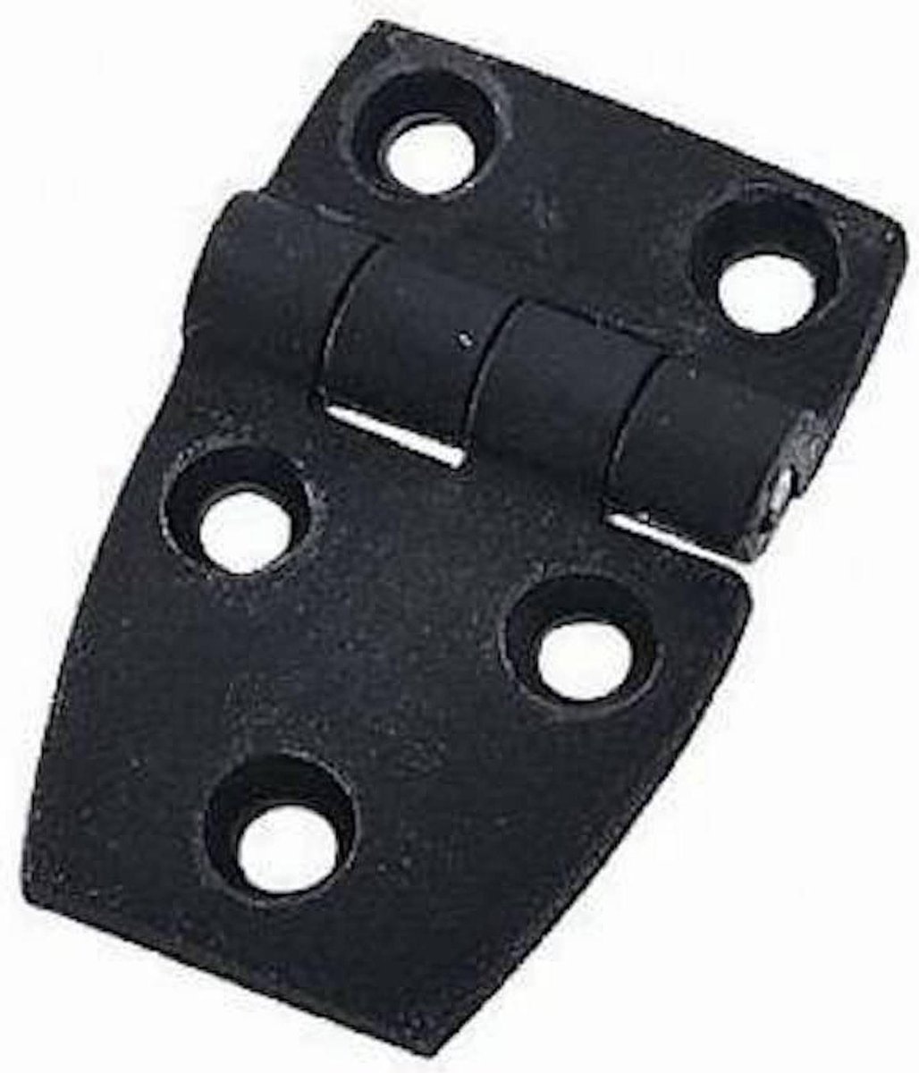 Deurscharnier - Nylon - 58 x 36 x 10 mm (set 6 stuks)