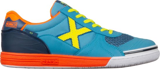 Munich Sneakers - Maat - - blauw/oranje/geel | bol.com