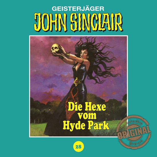 John Sinclair, Tonstudio Braun, Folge 28: Die Hexe vom Hyde  ... - cover