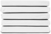 Ten Cate Hoeslaken - Hoeslaken 140 x 200 - Katoensatijn - Hoeslakens - Geschikt voor boxspring en matras - Hoekhoogte 35cm - Elastiek Rondom - Strijkvrij - Wit