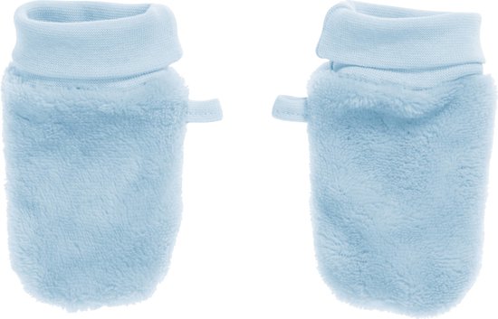 Playshoes - Fleece wanten baby - Lichtblauw - maat Onesize