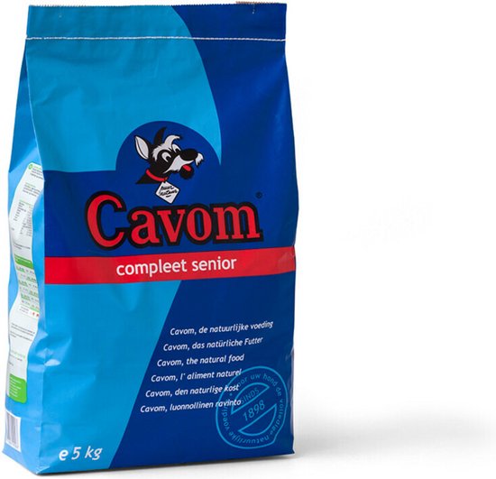 Cavom Compleet Senior Rund&Vlees - Hondenvoer - 5 kg
