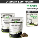 Ultimate Slim-Teatox | Burn & Cleanse | Vetverbrandende Afslankthee + Reinigende Detox Thee