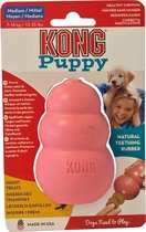 Kong Puppy - Kauwbot Hondenspeelgoed Medium - Kauwbot - 165mm x 102mm - Roze