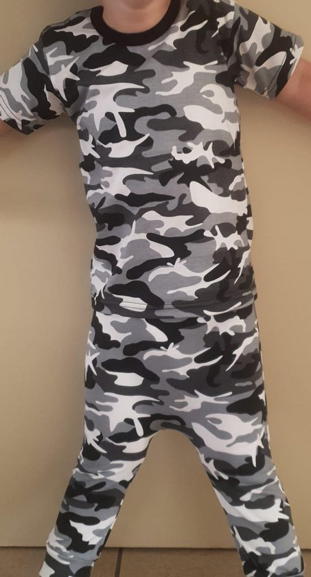 Camouflage kleding - jongen - camo - set - broek - shirt - dagdeal | bol.com