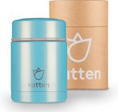 Vatten® Premium RVS Food Jar - Lichtblauw - 400ml - Lunchbox - Voedselcontainer