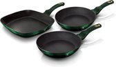 Berlinger Haus - BH-6167F - Pannenset - 3 delig - Emerald collection