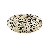 Zaksteen Jaspis dalmatiër - 4-6 cm - bruin / zwart - 4-6 cm