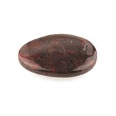 Zaksteen Jaspis breccie - 4-6 cm - rood - 4-6 cm