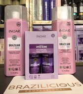 INOAR Nano Protein 2 x 1000 ml & Gratis inoar speed blond kit