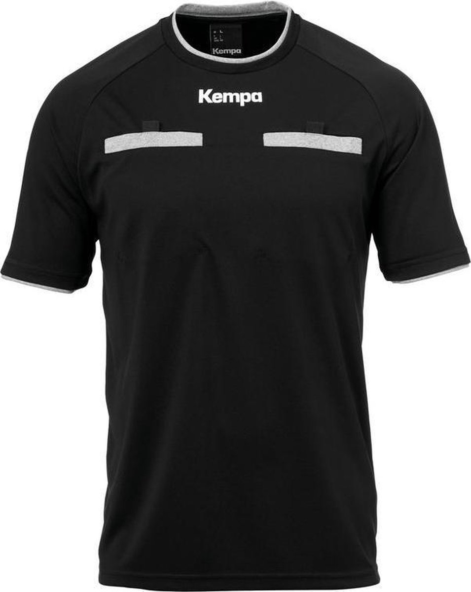 Kempa Referee Shirt Heren - sportshirts - zwart - maat L