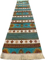 Chemin de table en tissu 45x200 cm - Aztec - Authentique - Avec petit cadeau