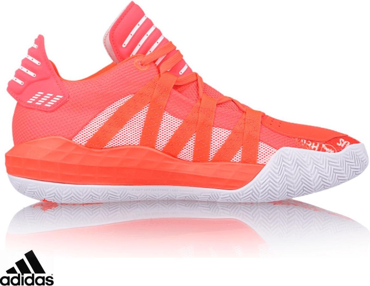 Chaussure de basket adidas Dame 6 - orange - taille 47 | bol