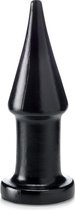 XXLTOYS - Cronos - XXL Plug - Inbrenglengte 17 X 5.6 cm - Black - Uniek design Buttplug - Stevige Anaal plug - Made in Europe