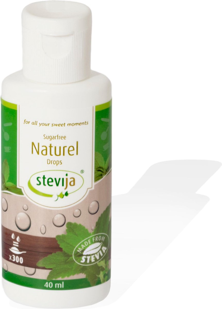 Goedkoopste SteviJa Sugarfree Natural Drops 40ML