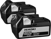 HiKOKI 336385 18V Duopack BSL1850 18V Li-Ion accu - 5.0Ah (2st)