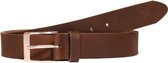 Heren riem leer 3,5 cm Bruin, bandmaat 115