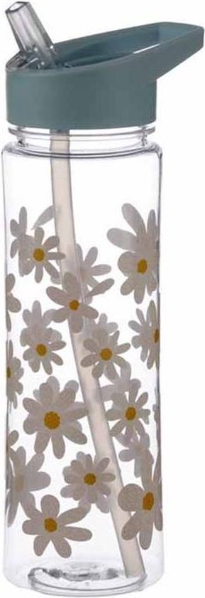 Gezellige Waterfles met Margrietjes
