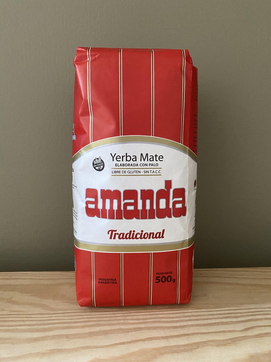 Echte Argentijnse Yerba Mate - Yerba Mate Amanda 500 gram | bol.com