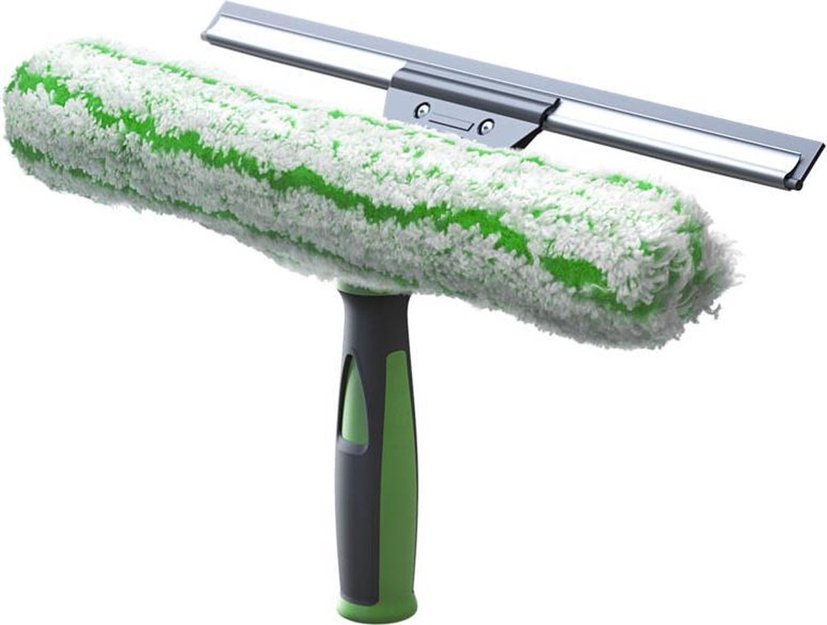 Goedkoopste Pulex TechnoDuo Combi Raamwisser en Inwasser - 35cm - Groen