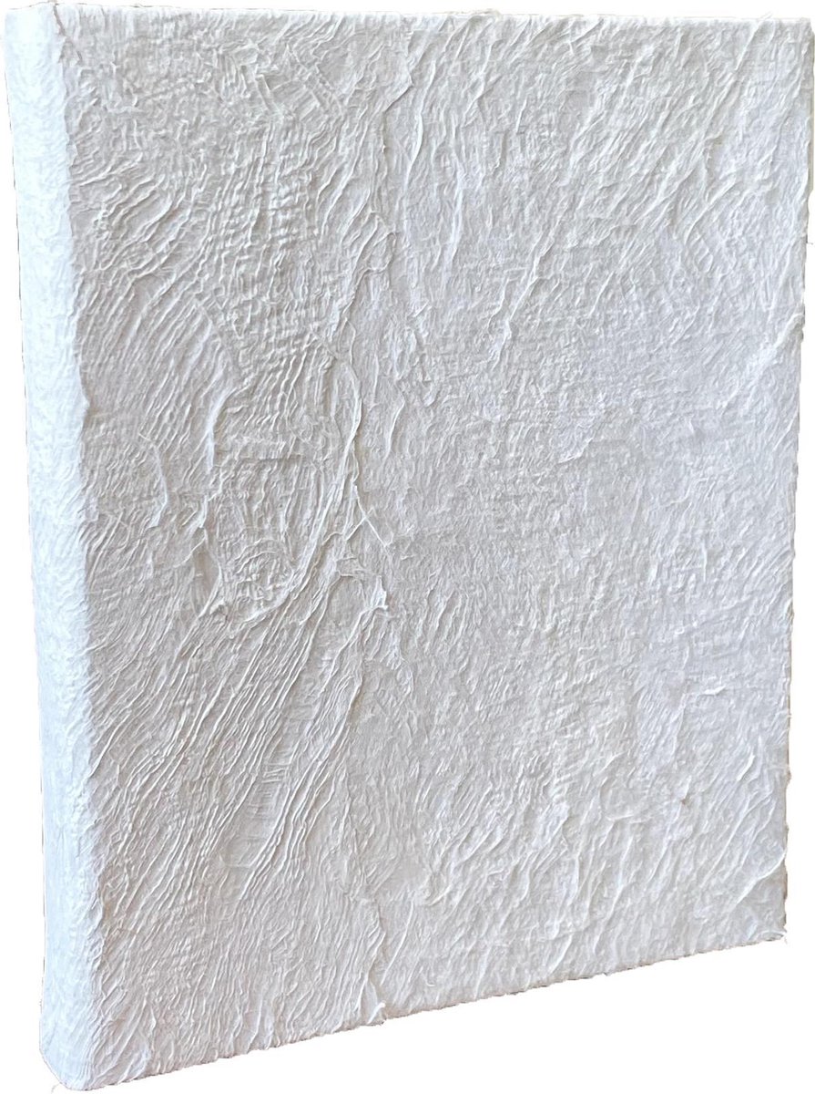 Album 27x22cm, met omslag van witte mulberry-boombast