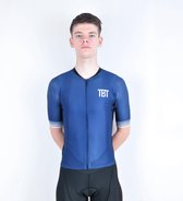 TBT Classic Fietsshirt Donkerblauw Man Maat XL