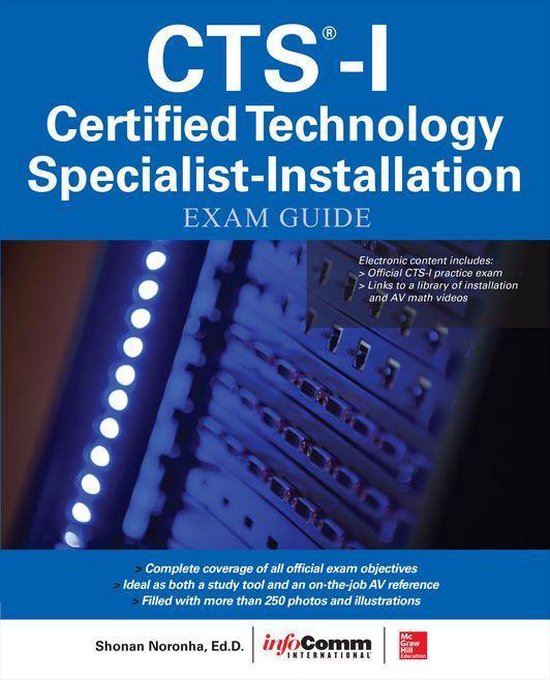 CTS-I Certified Technology Specialist-Installation Exam Guid ... - cover