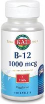 Kal Vitamine B12 1000 mcg sustained released - 100 Tabletten - Vitaminen