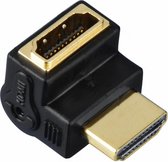 Avinity High-speed HDMI¬ô-hoekadapter Stekker - Koppeling Up 90¬∞ - Kabels + Adapters - Adapters - HDMI