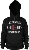 Merchandising STAR WARS - Sweatshirt Luke Skywalker Red 5 Standing - Black (M)