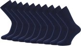 Socke/Sokken Dames Sokken Heren/Kleuren: Blauw-Grijs-Zwart/6 Paar/Maat 39-42/90% Katoen