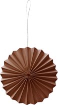 Delight Department decoratiehanger bruin - KerstornamentenPasenWoonaccessoires - Papier - 8cm