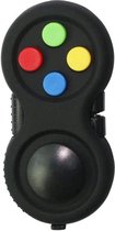 Fidget Pad Rainbow - Fidget Pad Fidget Controller Stress Reducer Game Fidget Controller Zwart Stress Fidget Pad Hand Fidget Pad Rubberen Fidget Controller voor Release Stress en An