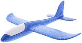 Zweefvliegtuig XL - Blauw - Foam - Speelgoed - Leeftijd 5+