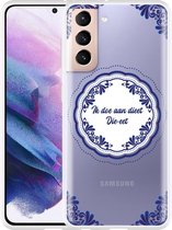 Hoesje Geschikt voor Samsung Galaxy S21 Die-eet