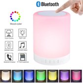 Bluetooth speaker met licht - Portable speaker - Ledlamp - Lamp met speaker - Kampeerlamp - Draagbare ledlamp - Tuinlamp - Partylamp - Moodlight -  Bluetooth speaker - Draagbare sp