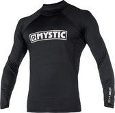 Mystic Surfshirt - Maat XL  - Mannen - zwart/wit