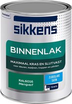 Sikkens Binnenlak - Verf - Zijdeglans - Mengkleur - RAL6016 - 1 liter