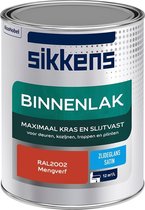 Sikkens Binnenlak - Verf - Zijdeglans - Mengkleur - RAL2002 - 1 liter