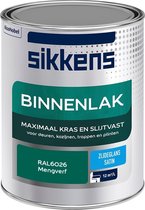 Sikkens Binnenlak - Verf - Zijdeglans - Mengkleur - RAL6026 - 1 liter
