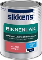 Sikkens Binnenlak - Verf - Zijdeglans - Mengkleur - RAL3017 - 1 liter