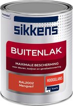 Sikkens Buitenlak - Verf - Hoogglans - Mengkleur - RAL2002 - 1 liter