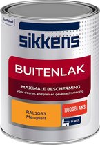 Sikkens Buitenlak - Verf - Hoogglans - Mengkleur - RAL1033 - 1 liter